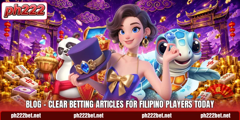 Blog - Clear Betting Articles For Filipino Players Today