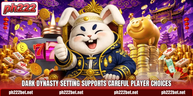 Dark Dynasty setting supports careful player choices Dark Dynasty setting supports careful player choices