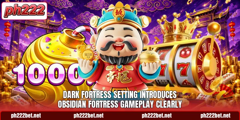 Dark fortress setting introduces Obsidian Fortress gameplay clearly Dark fortress setting introduces Obsidian Fortress gameplay clearly