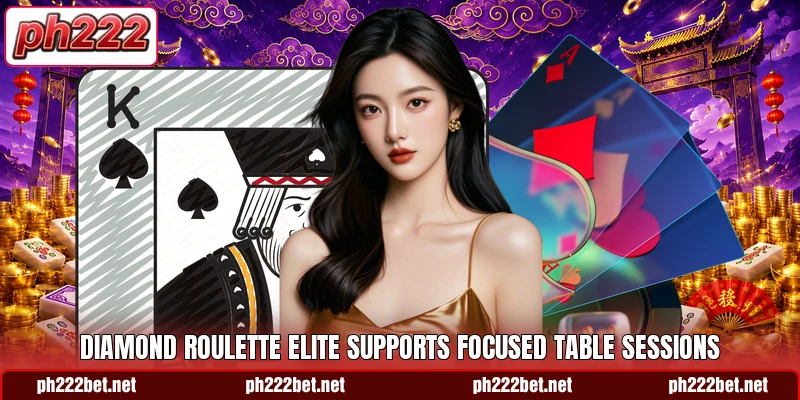 Diamond Roulette Elite supports focused table sessions Diamond Roulette Elite supports focused table sessions