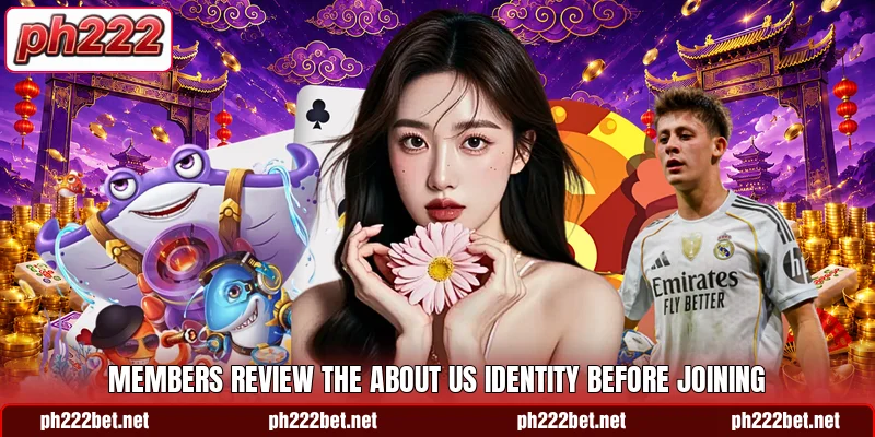Members review the about us identity before joining Members review the about us identity before joining