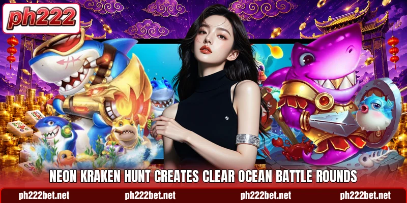 Neon kraken hunt creates clear ocean battle rounds Neon kraken hunt creates clear ocean battle rounds