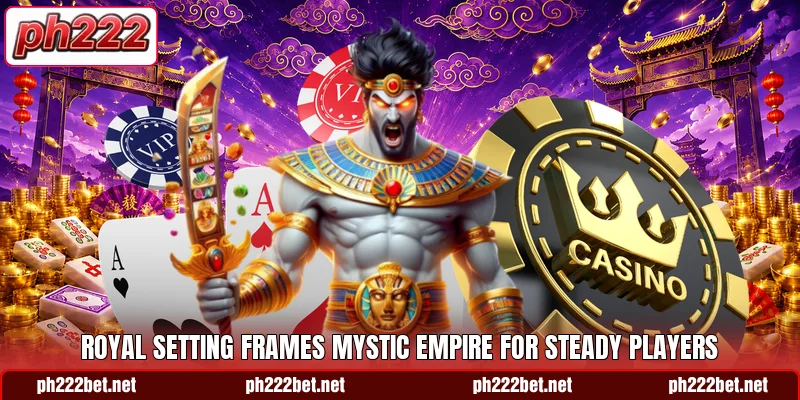 Royal setting frames Mystic Empire for steady players