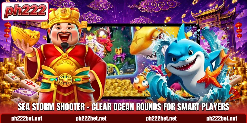 Sea Storm Shooter - Clear Ocean Rounds For Smart Players