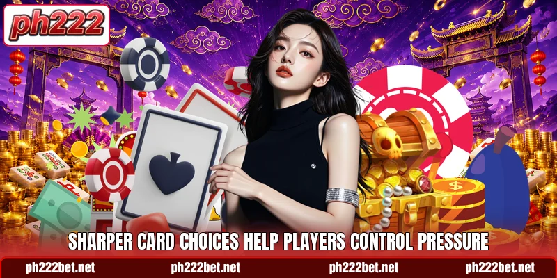 Sharper card choices help players control pressure
