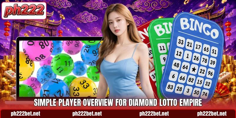Simple player overview for Diamond Lotto Empire