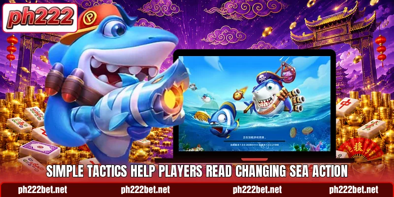 Simple tactics help players read changing sea action Simple tactics help players read changing sea action