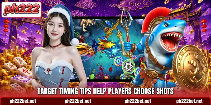 Target timing tips help players choose shots